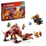 Lego� ninjago 71793 le dragon de lave transformable de heatwave jouet de dragon avec minifigurines