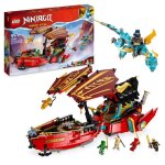 Lego� ninjago 71797 le qg des ninjas - la course contre la montre jouet avec 2 figurines dragon