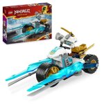 Lego ninjago 71816 la moto de glace de zane - avec minifigurine jouet daventure ninja