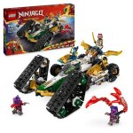 Lego ninjago 71820 le vhicule combin de l?quipe des ninjas - planeur bolide ou motos