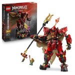 Lego ninjago 71846 le robot du chevalier de feu - jeu de construction gar�on 14 ans - kai