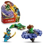 Lego ninjago 71849 nya contre la toupie du monstre mutant - jeu de construction 6 ans