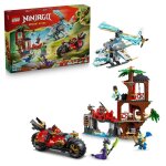 Lego ninjago 71857 la cabane et les v�hicules des ninjas - jeu de construction d�s 7 ans