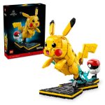 Lego pok�mon 72152 - pikachu et pok� ball - set collector pour adulte - id�e cadeau gaming