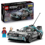 Lego speed champions 77256 la machine � remonter le temps de retour vers le futur - jouet