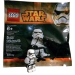 Figurine - lego - stormtrooper sergeant - plastique - blanc - star wars