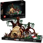 Lego star wars 75330 diorama de l?entranement jedi sur dagobah maquette pour adulte