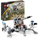 Lego star wars 75345 pack de combat des clone troopers de la 501me lgion jouet avec canon