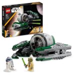 Lego star wars 75360 le chasseur jedi de yoda jouet the clone wars avec la minifigurine yoda et figurine ...