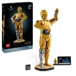 Lego star wars 75398 c - 3po - figurine de drode  construire - maquette pour adultes