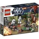 Jeu de construction - lego - 9489 - star wars - endor - 4 figurines - speeder bike