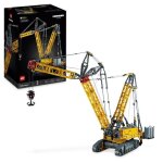 Lego technic 42146 la grue sur chenilles liebherr lr 13000 maquette engin de chantier tlcommand pour ...