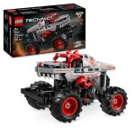 Lego technic 42200 monster jam thunderroarus � r�trofriction - camion dinosaure d�s 7 ans