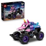 Lego technic 42220 monster jam sparkle smash � r�trofriction - jouet camion d�s 7 ans