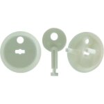 Legrand 4 cache - prises de courant ronds pour prise avec terre sans clips