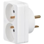 Legrand adaptateur 2p + t 2 fiches 16a sur socle 20a Legrand adaptateur 2p + t 2 fiches 16a sur socle 20a