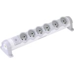 Legrand bloc multiprise confort mobile avec interrupteur � voyant 6x2 p + t � raccorder