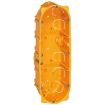 Legrand boîte pour cloison sèche - 3 postes - p 40 mm - Ø67 mm Legrand boîte pour cloison sèche - 3 postes - p 40 mm - Ø67 mm