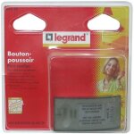 Legrand bouton poussoir pour carillon horizontal - 230 v