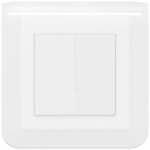Legrand double interrupteur ou va - et - vient mosaic - 10a - blanc