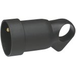 Legrand fiche femelle annela - 2 phases + terre - noir