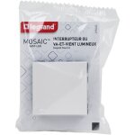 Legrand - mosaic interrupteur va / vient lumineux blanc compo