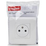 Legrand - mosaic prise 2p + t complet blister