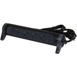 Legrand multiprise fb 4x2p + t premium rotative et fixable 1. 5m - noir