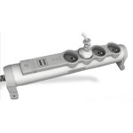 Legrand rallonge multiprise 4x2 p + t 2 chargeurs usb