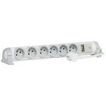 Legrand rallonge multiprise confort et scurit indicateur de surcharge 6x2 p + t