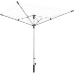 Leifheit linolift 500 schoir parapluie - etendoir extrieur rotatif 50 mtres