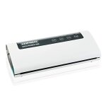 Emballeuse sous vide - leifheit - vacu power 300 - 110 watt - 10 sacs inclus - blanc