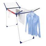 Leifheit schoir sur pied pegasus 200 solid 81520 tendoir  linge avec cintres et supports petit linge ...