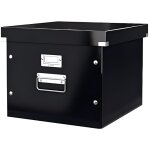 Boîte à fichiers à suspension - leitz - 60460095 - noir - 50 dossiers a4 - carton dur pelliculé Boîte à fichiers à suspension - leitz - 60460095 - noir - 50 dossiers a4 - carton dur pelliculé
