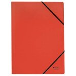 Classeur classique - leitz - a4 - carton recycl� - �lastiques - climate neutre