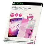 Leitz pochettes de plastification à chaud ilam brillantes a4 125 microns x100 Leitz pochettes de plastification à chaud ilam brillantes a4 125 microns x100