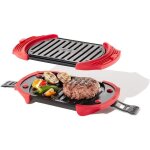 Lekue grill micro ondes en silicone et acier - 25 x 15 cm