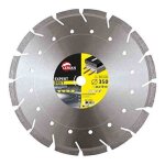 Leman 310351 - disque diamant 350 mm al�sage 20 - asphalte b�ton arm� mat�riaux