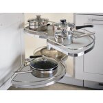 Lemans ii 450 mm ferrure dangle pour meubles dangle h 600 - 750 mm  droite incl. tapis antidrapant