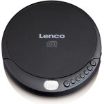 Lecteur cd portable - lenco - cd - 010 - noir - Écran lcd - modes aléatoire et répéter Lecteur cd portable - lenco - cd - 010 - noir - Écran lcd - modes aléatoire et répéter