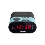 Lenco cr - 07 radio r�veil avec tuner fm et �cran led 2 temps de r�veil double alarme fonction snooze ...