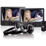 Lenco mes - 415 - lecteurs dvd usb duo portables - noir