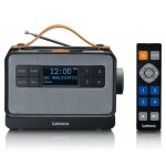 Lenco�pdr - 065bk - radio fm / dab + portable dot�e de grandes touches et d?une fonction ��mode simple ...