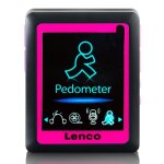 Lenco podo - 152 pink - lecteur mp3 / mp4 avec podomètre et mémoire de 4 go - rose Lenco podo - 152 pink - lecteur mp3 / mp4 avec podomètre et mémoire de 4 go - rose