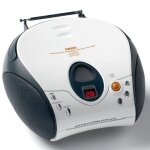 Lenco scd24 blanc lecteur cd radio fm