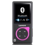 Lenco xemio - 768 pink - lecteur mp3 / mp4 avec bluetooth et carte micro sd de 8go - rose