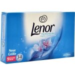Lenor - rafrachisseur textile - voile fraicheur davril - 34 lingettes