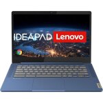 Lenovo ideapad slim 3 chromebook 14 full hd - mediatek kompanio 520 4 go ram 64 go chrome os bleu