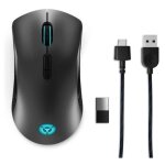 Souris - lenovo - legion m600 - sans fil - 16000 ppp - 9 boutons - led r�glables