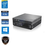 Lenovo thinkcentre m93p usff - i5 - 4go - 500go - dvdrw - windows 10 pro - garantie